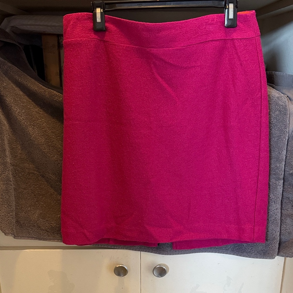 Banana Republic Vibrant Pink Mini Pencil Skirt